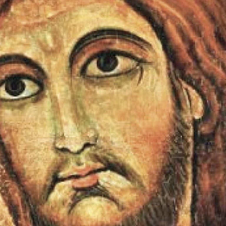 Cristo San Damiano - occhi