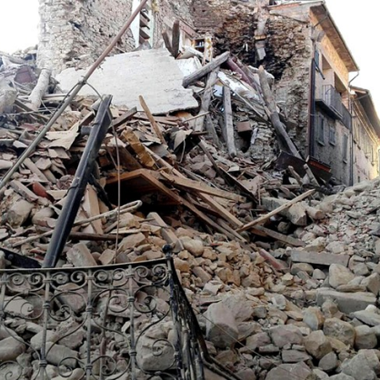 Terremoto-macerie